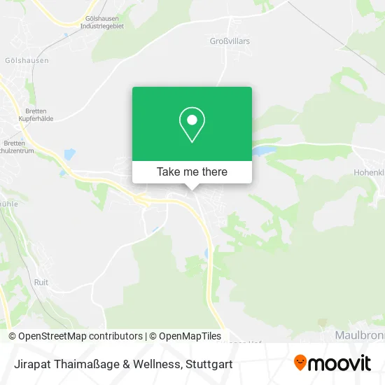 Карта Jirapat Thaimaßage & Wellness