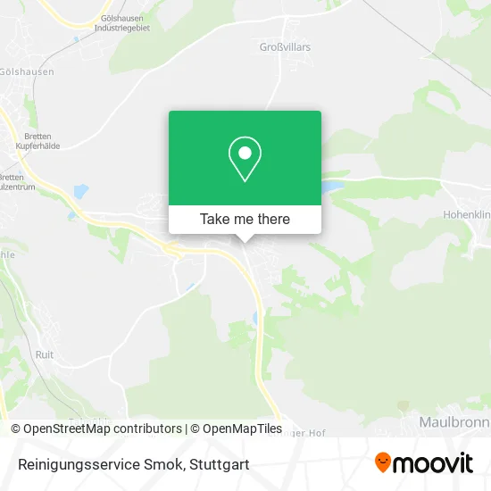 Карта Reinigungsservice Smok