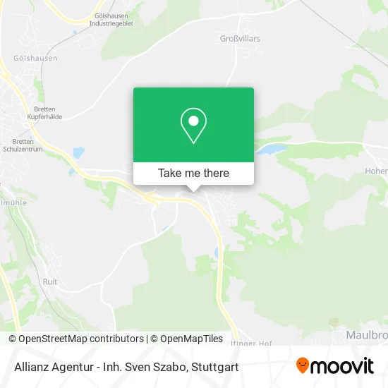 Карта Allianz Agentur - Inh. Sven Szabo