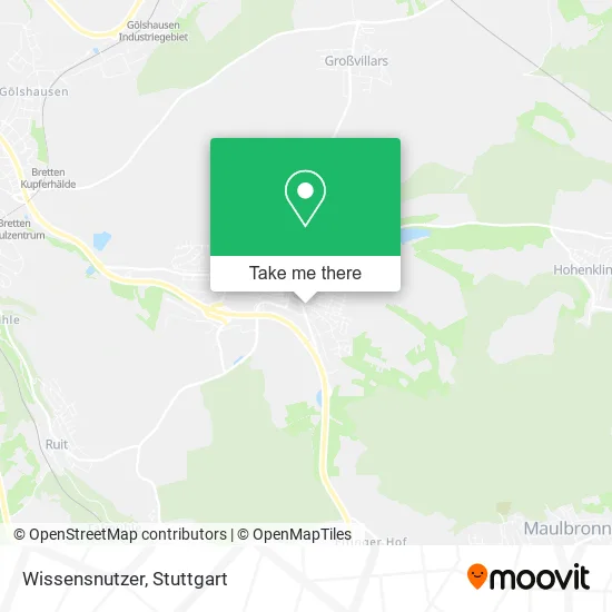 Карта Wissensnutzer