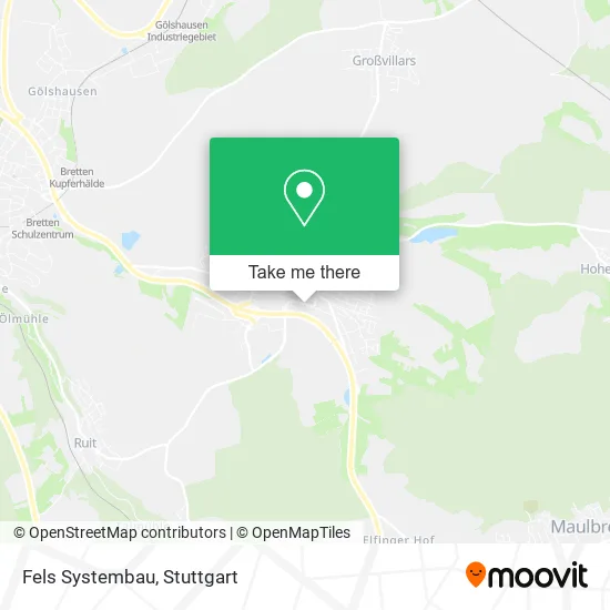 Карта Fels Systembau