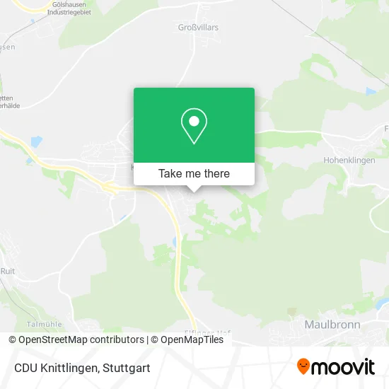 Карта CDU Knittlingen