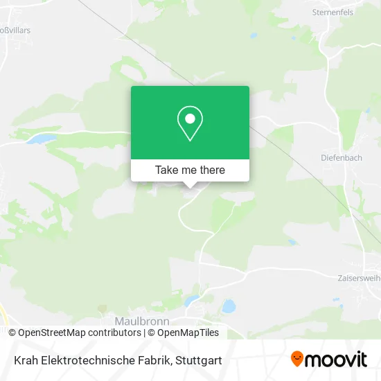 Карта Krah Elektrotechnische Fabrik