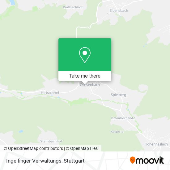 Карта Ingelfinger Verwaltungs