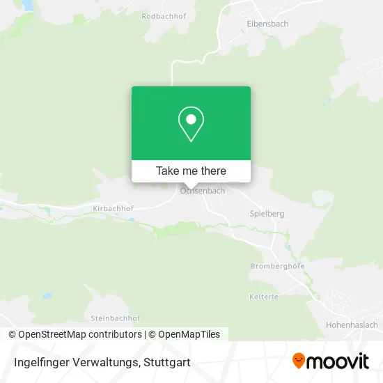 Карта Ingelfinger Verwaltungs