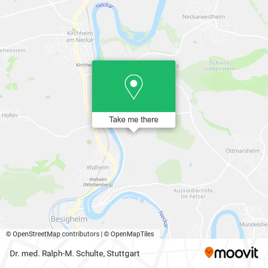 Карта Dr. med. Ralph-M. Schulte