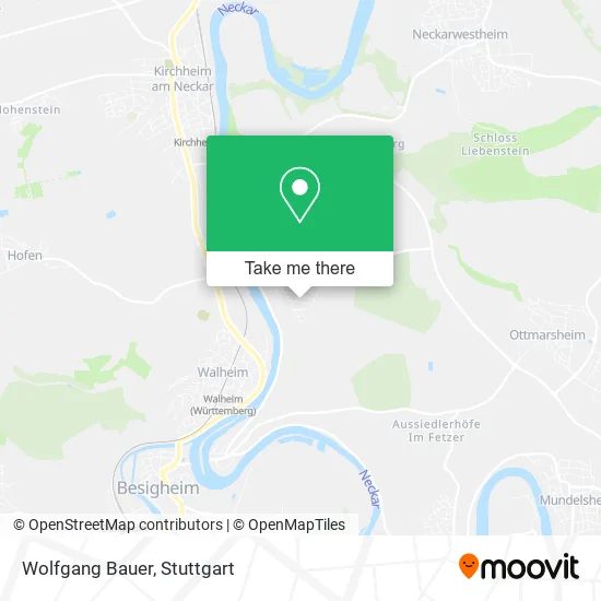 Карта Wolfgang Bauer