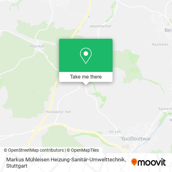 Markus Mühleisen Heizung-Sanitär-Umwelttechnik map