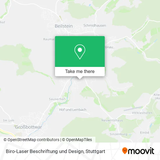 Карта Biro-Laser Beschriftung und Design