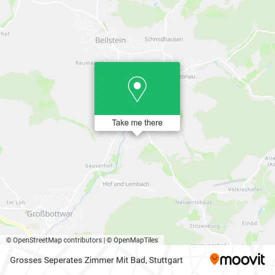 Карта Grosses Seperates Zimmer Mit Bad