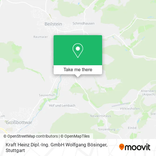 Карта Kraft Heinz Dipl.-Ing. GmbH Wolfgang Bösinger