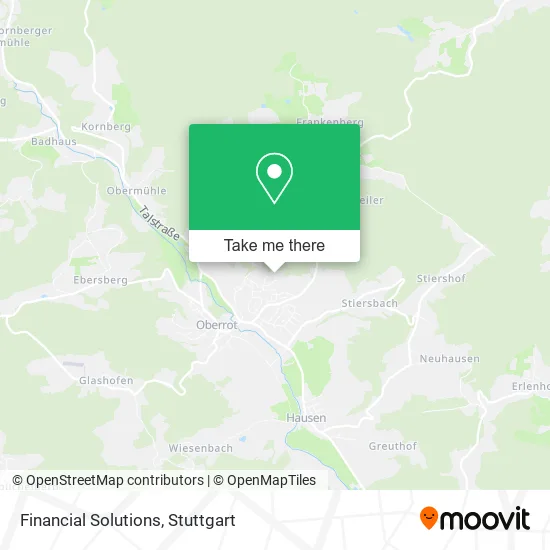 Карта Financial Solutions