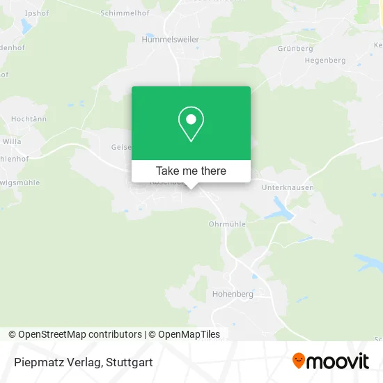 Карта Piepmatz Verlag