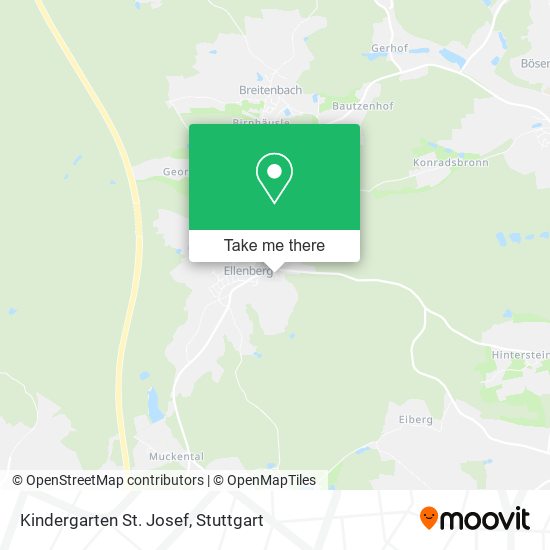 Kindergarten St. Josef map