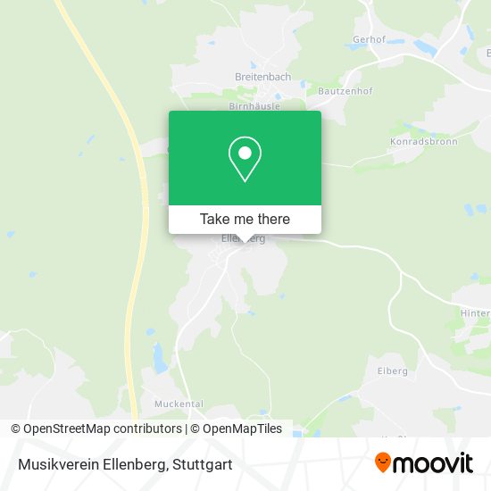Musikverein Ellenberg map