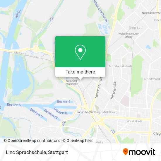 Карта Linc Sprachschule