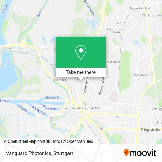 Карта Vanguard Photonics