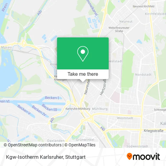 Карта Kgw-Isotherm Karlsruher
