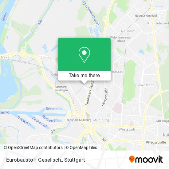 Карта Eurobaustoff Gesellsch.