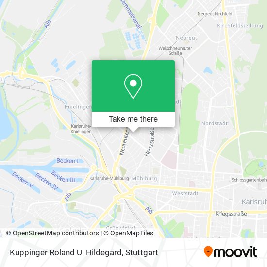 Карта Kuppinger Roland U. Hildegard