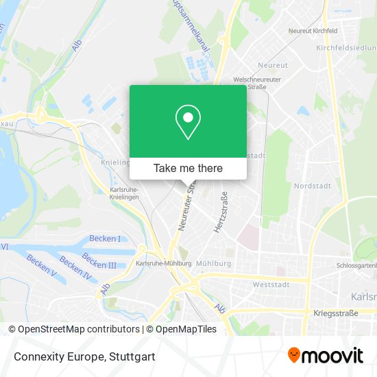 Карта Connexity Europe