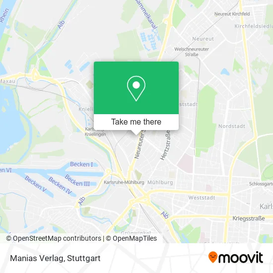 Карта Manias Verlag