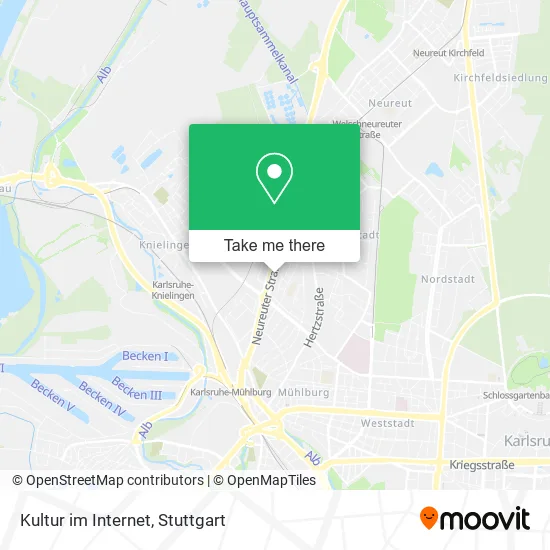 Карта Kultur im Internet
