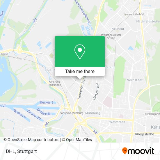 Карта DHL
