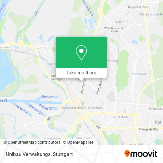Карта Unibau Verwaltungs