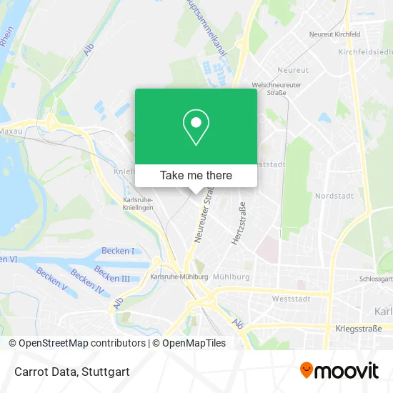 Carrot Data map