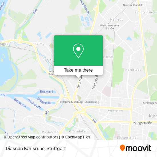 Карта Diascan Karlsruhe