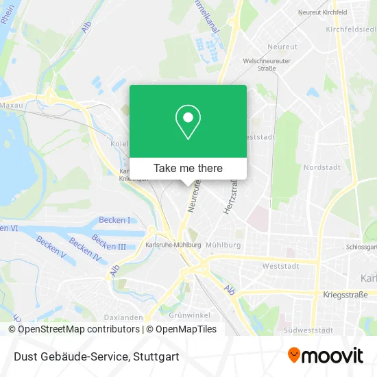 Карта Dust Gebäude-Service