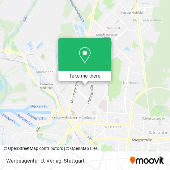 Карта Werbeagentur U. Verlag