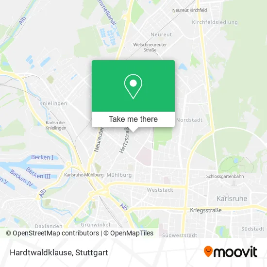 Карта Hardtwaldklause