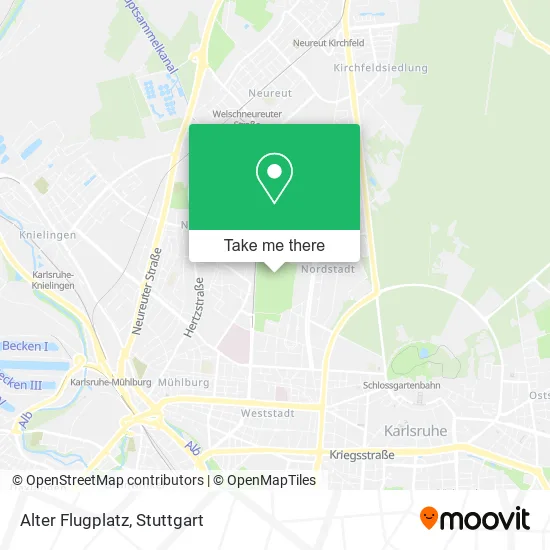 Карта Alter Flugplatz