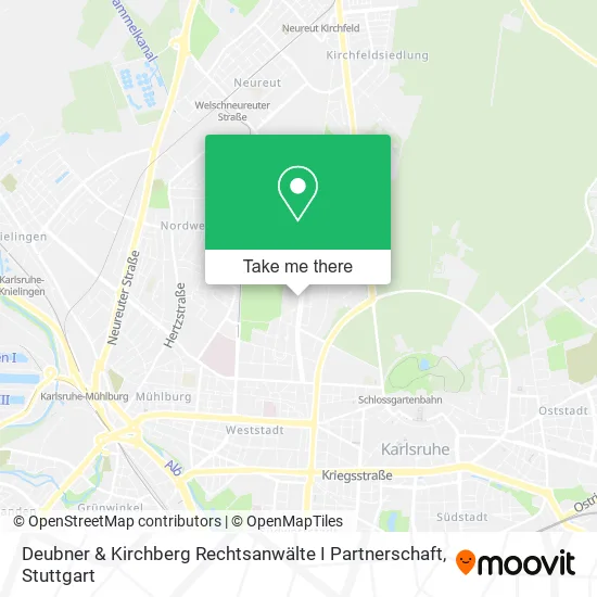 Карта Deubner & Kirchberg Rechtsanwälte I Partnerschaft