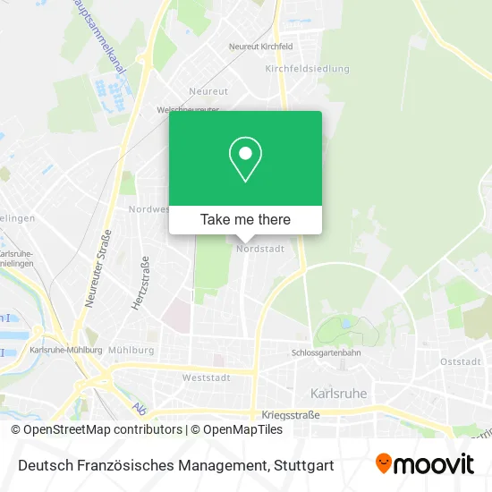Карта Deutsch Französisches Management