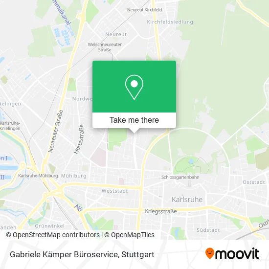 Карта Gabriele Kämper Büroservice