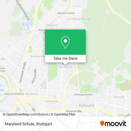 Карта Maryland Schule