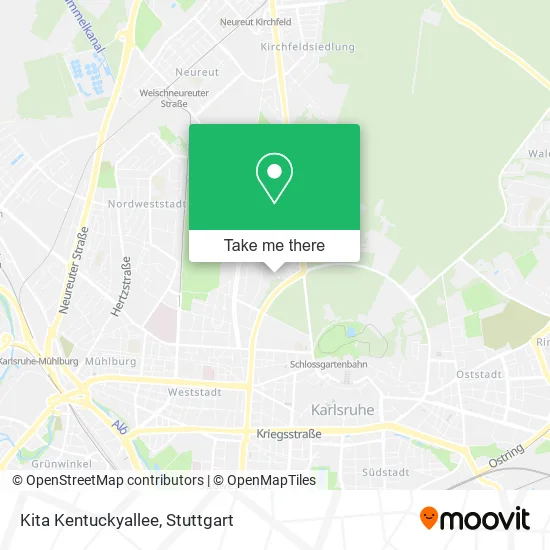 Карта Kita Kentuckyallee