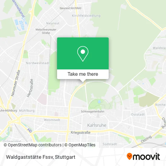 Карта Waldgaststätte Fssv