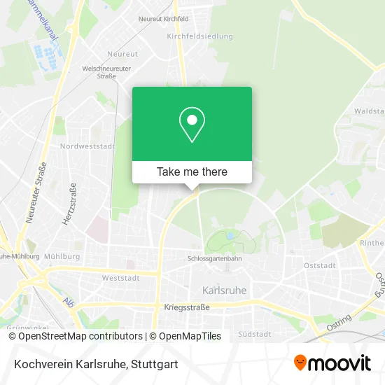 Карта Kochverein Karlsruhe