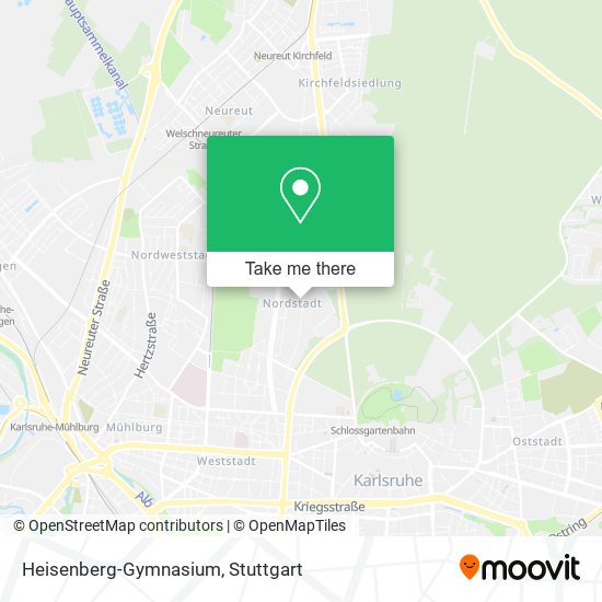 Heisenberg-Gymnasium map