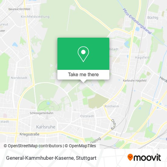 General-Kammhuber-Kaserne map