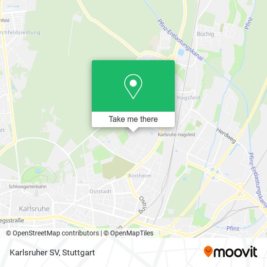 Karlsruher SV map