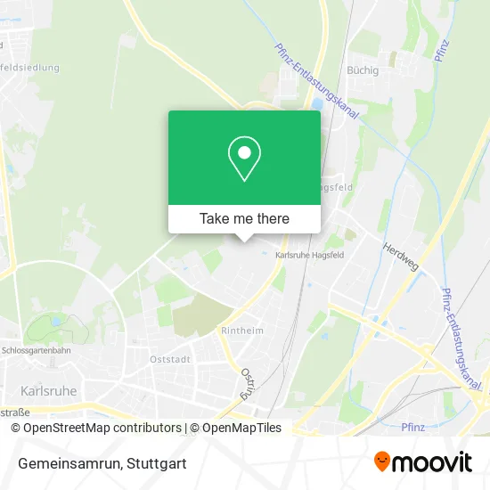 Карта Gemeinsamrun