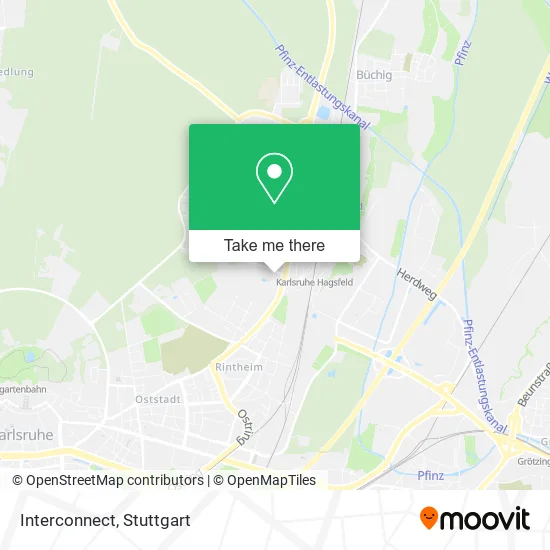 Interconnect map