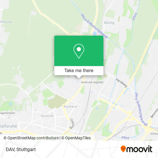 DAV map
