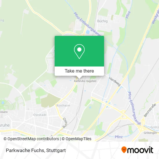 Карта Parkwache Fuchs