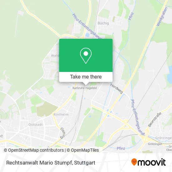 Карта Rechtsanwalt Mario Stumpf